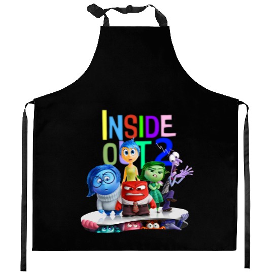 Inside Out 2 Kitchen Aprons, Disney Pixar Inside Out Kitchen Aprons