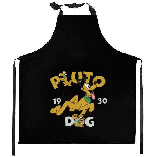 Pluto Est. 1930 Kitchen Aprons, Disney Pluto Kitchen Aprons