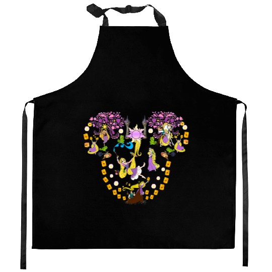 Tangled Rapunzel Kitchen Aprons, Disney Rapunzel Kitchen Aprons