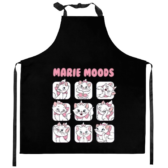 Lovely Marie Cat Moods Aristocats Disney Kitchen Aprons