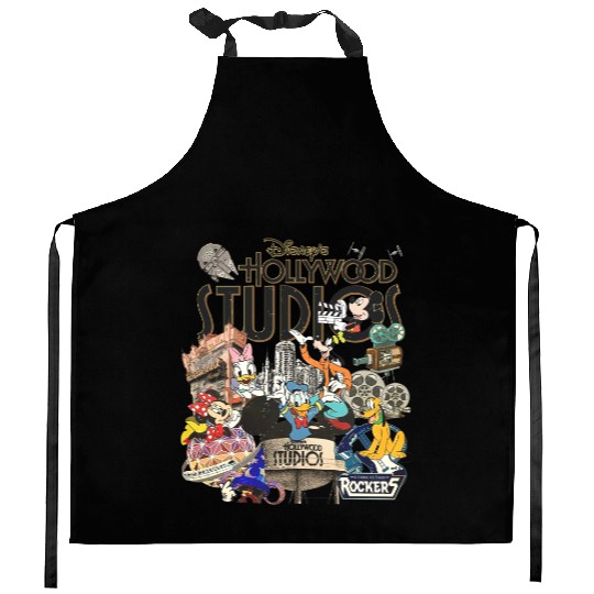 Vintage Disney Hollywood Studios  Color Kitchen Aprons, Hollywood Studios Kitchen Aprons