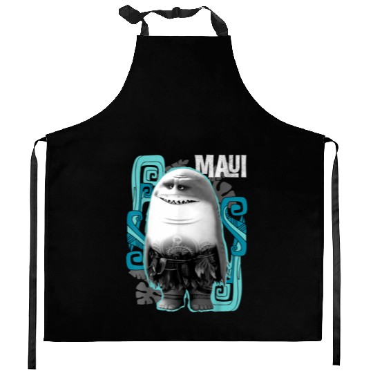 Disney Moana Maui Half Shark Kitchen Aprons