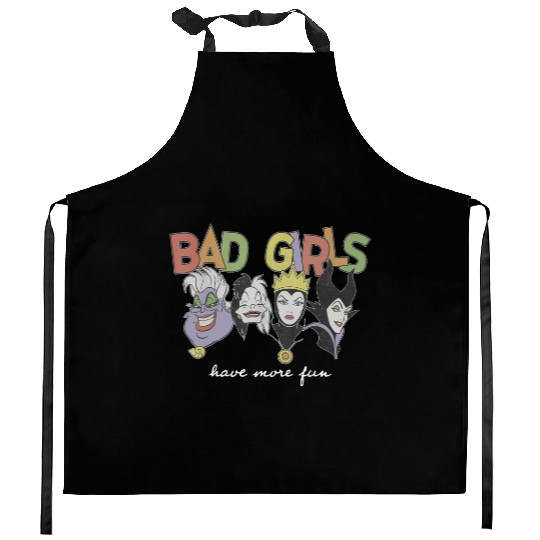 Disney Villains Bad Girls Have More Fun Kitchen Aprons