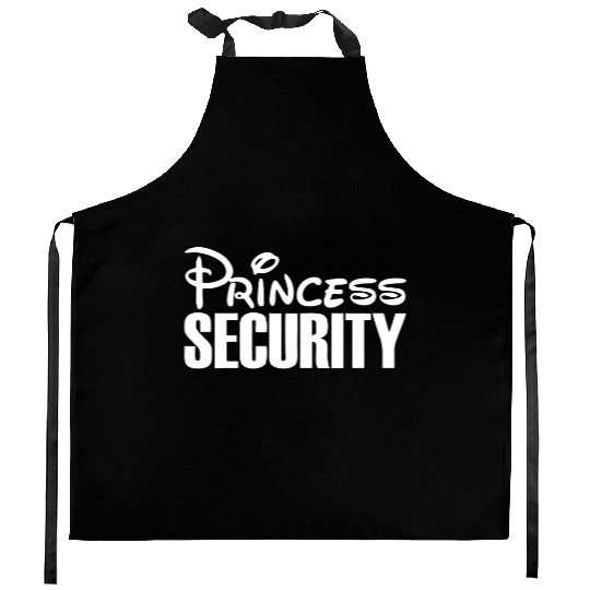 Disney Princess Security, Disney Kitchen Aprons, Disney Dad Kitchen Aprons