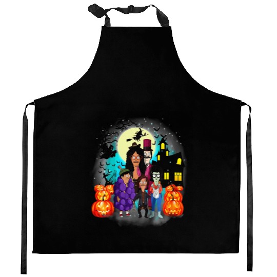 Bobs Burgers Pumpkin Halloween Kitchen Aprons