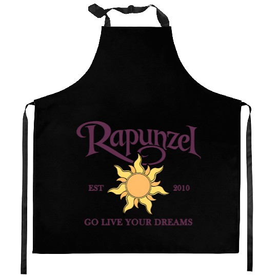 Disney Tangled Rapunzel Go Live Your Dream Kitchen Aprons