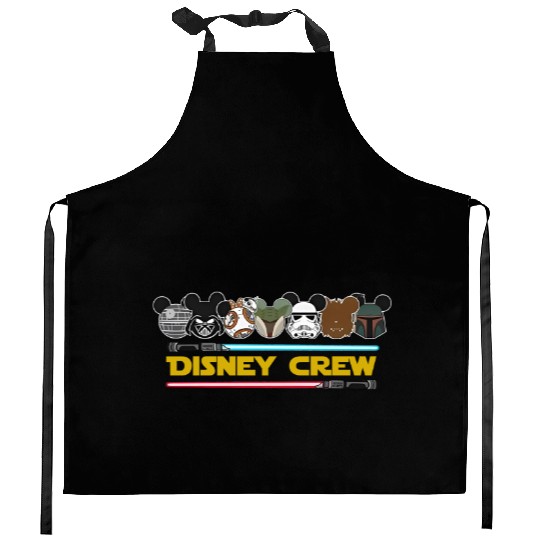 Disney Crew Darth Vader Stormtrooper Disney Disneyland Kitchen Aprons