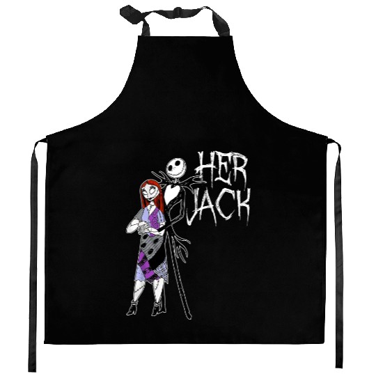 disneys The Nightmare Before Christmas Her Jack Kitchen Aprons