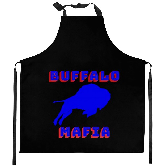 Bills Mafia Makes A Great For Buffalo Sports Fan Kitchen Aprons