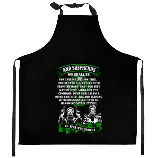 The Boondock Saints - And Shepherds we shall be Kitchen Aprons