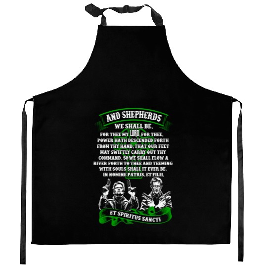 The Boondock Saints - And Shepherds we shall be Kitchen Aprons