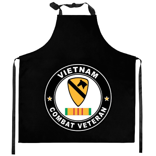 1st Cavalry Division Vietnam Combat Veteran Kitchen Aprons