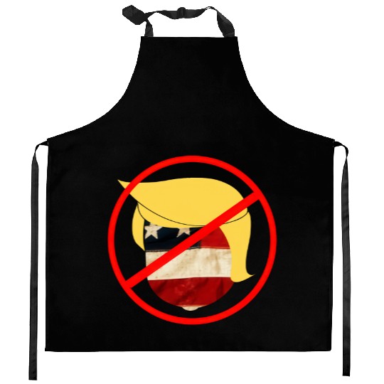 anti trump - dump trump 2020 Kitchen Aprons
