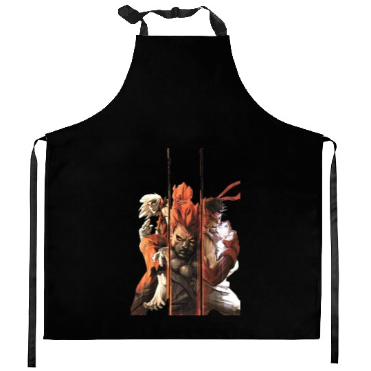 Street Fighter 6 Kitchen Aprons