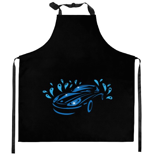 car wash Kitchen Aprons