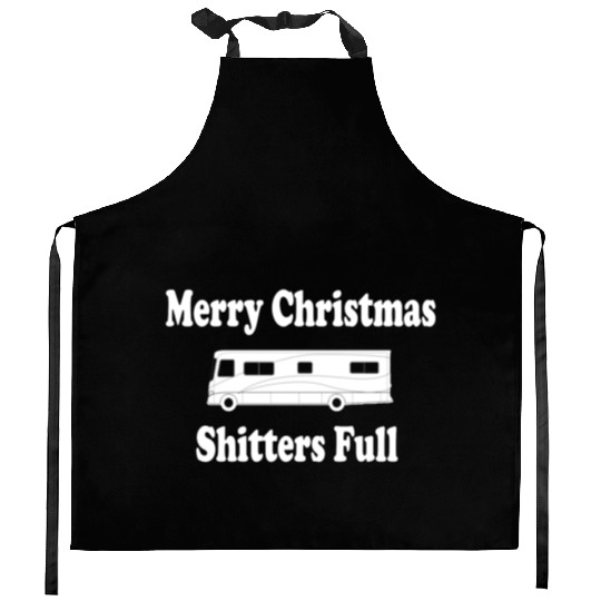 Christmas Vacation - Merry Christmas Shitters Full Kitchen Aprons