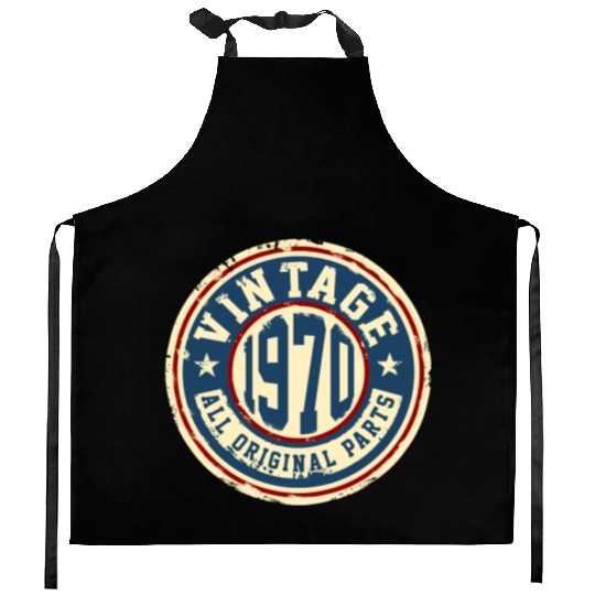 Vintage 1970 Kitchen Aprons