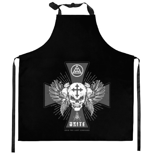 Knights Templar - Join The Last Crusade Infidel Kitchen Aprons
