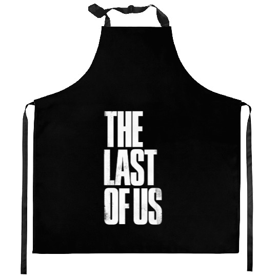 the last of us Kitchen Aprons