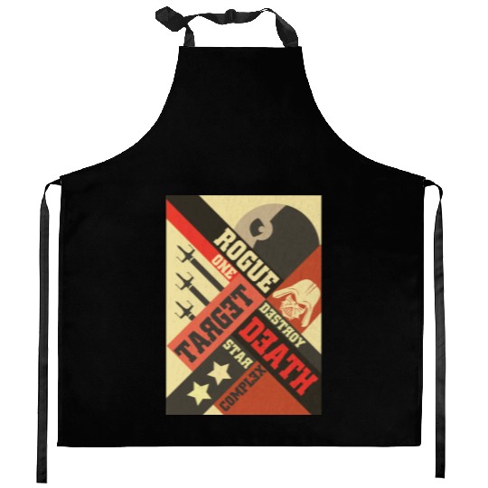 rogue one 2 Kitchen Aprons
