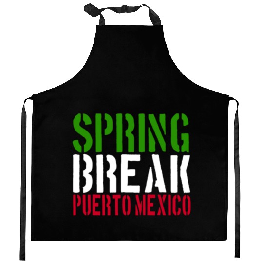 22 Jump Street - Spring Break Puerto Mexico Kitchen Aprons
