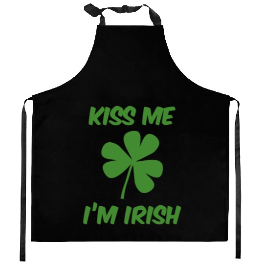 kiss-me-im-Irish (1) Kitchen Aprons