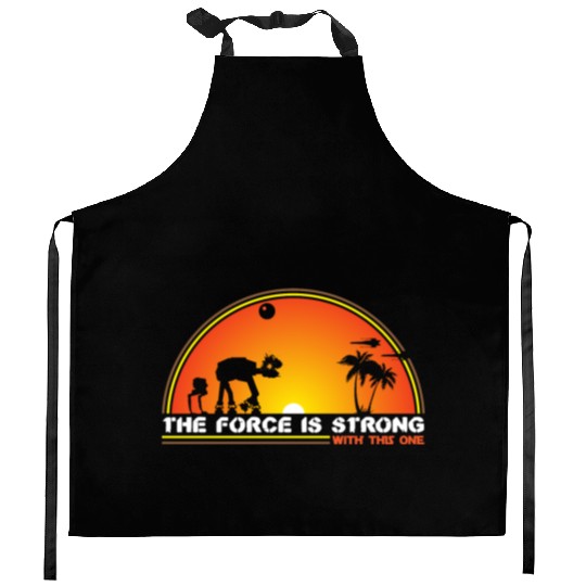 Star Wars Sunset Kitchen Aprons