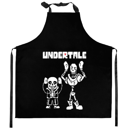 undertale Kitchen Aprons