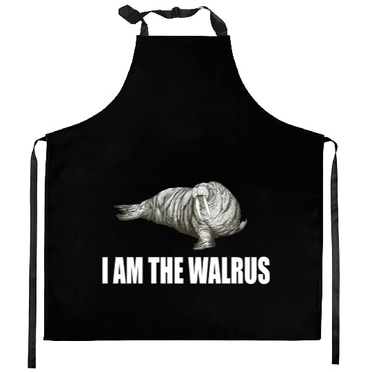I Am The Walrus Kitchen Aprons