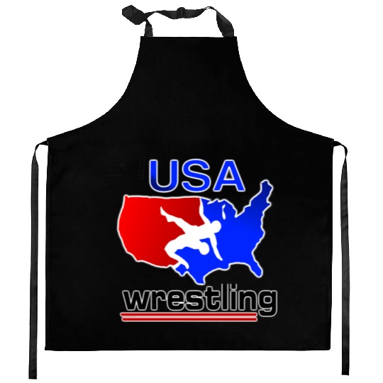 Team USA Wrestling Kitchen Aprons