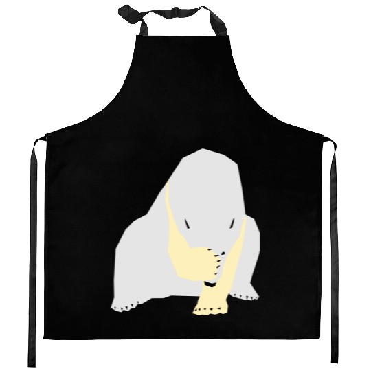 Polar bear Kitchen Aprons