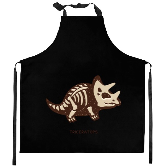 Triceratops Kitchen Aprons