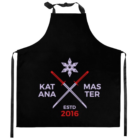 Katana Logo Kitchen Aprons