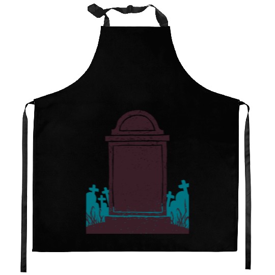 Graveyard Kitchen Aprons