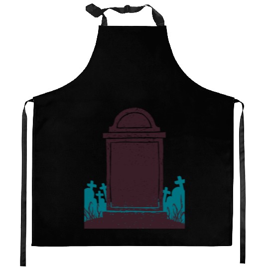 Graveyard Kitchen Aprons