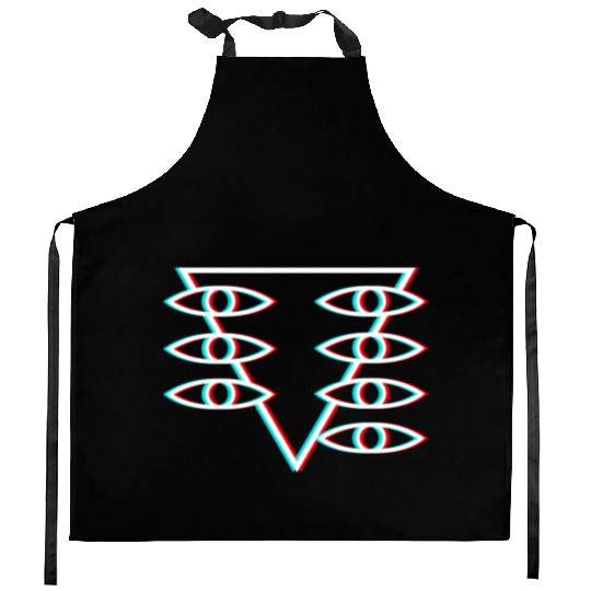 Evangelion Lilith eyesEvangelion Lilith eyes 3d Kitchen Aprons