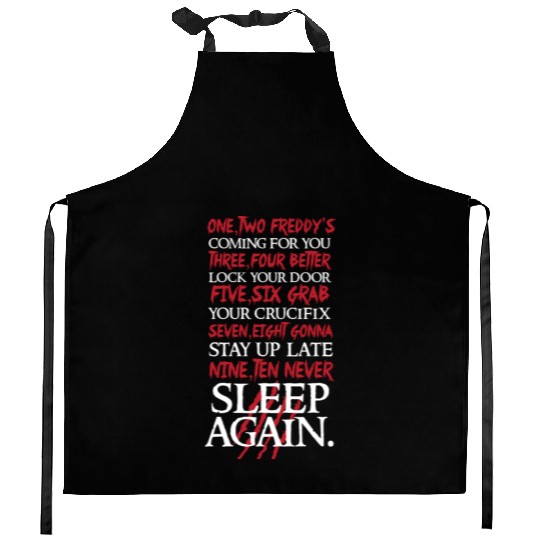 Nightmare on elm street - 1, 2 Freddy's Coming F Kitchen Aprons