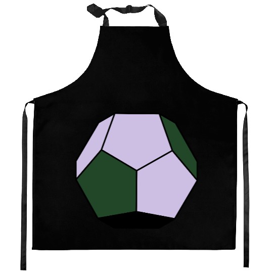 platonic solid Kitchen Aprons
