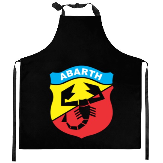 Abarth Italian Racing Kitchen Aprons