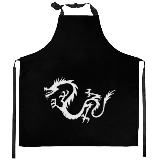 Chinese Dragon Kitchen Aprons