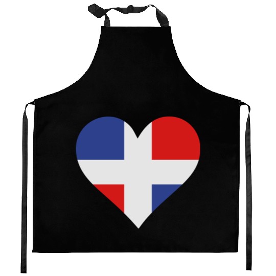 A Heart For The Dominican Republic Kitchen Aprons