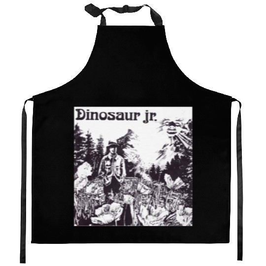 Dinosaur Jr. Kitchen Aprons