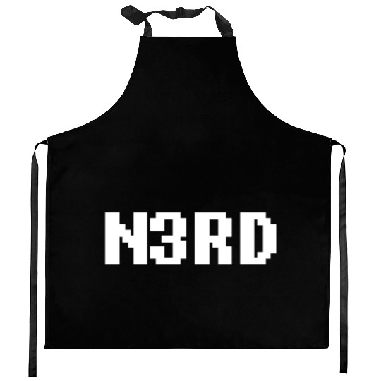 8 Bit Nerd Kitchen Aprons