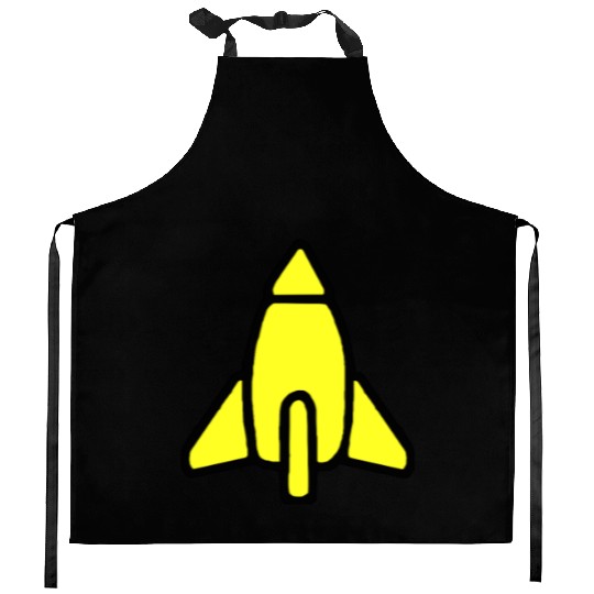 rocket power Kitchen Aprons