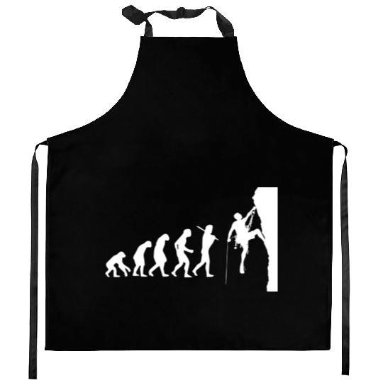 Climber Rock Climbing Climb Gift Christmas Kitchen Aprons