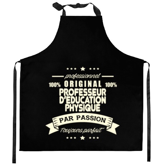 Original Physical Education Teacher Kitchen Aprons