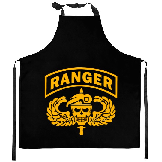 US Army Ranger Skull Kitchen Aprons
