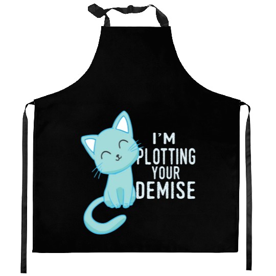 Cat - Cat Lover - Gift - Kitchen Aprons