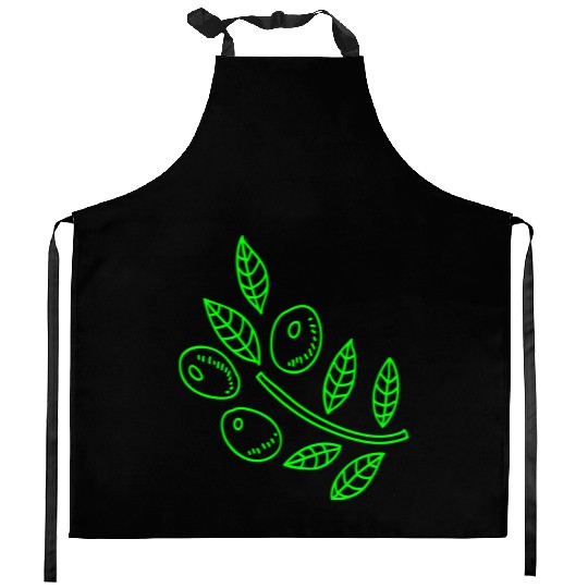 Olive branch Kitchen Aprons