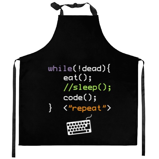 Computer Science Programmer Kitchen Aprons